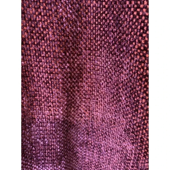 Handmade Womens Patchwork Jacket Sz L Lined Gold Buttons Shoulder  Pads Canadian - Picture 5 of 10